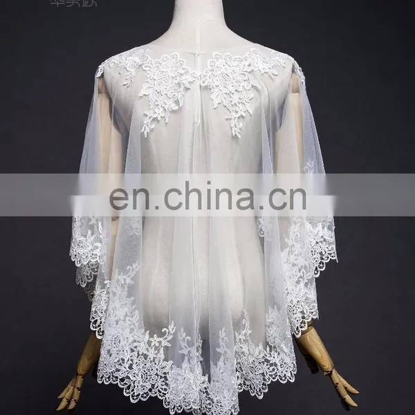 Lace Trim Wedding Veils 2017 Short Black Bridal Veil Wedding Accessories photo-4