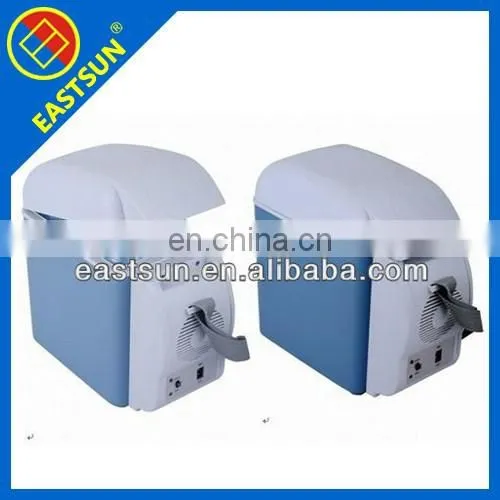 Eastsun Hot selling 7.5L 48W 12V Mini Auto Fridge Highly Efficient Trainborn
