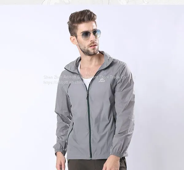 New Version Man Sunproof Chinlon Skin Clothes photo-2