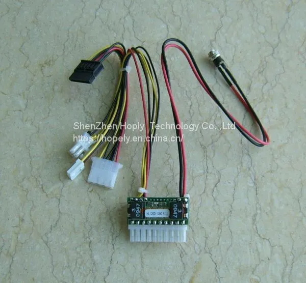 HL120D-7600 120w Output.6-30V Wide Input Intelligent Automotive Car PC Power Supply,Carpc Carputer in Vehicle Mini Pico- photo-5