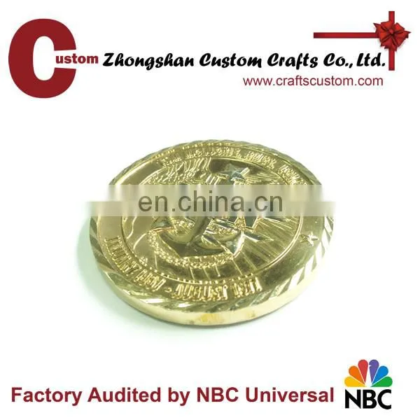 Custom USA 3D Engraved Challenge Coin in Metal Crafts photo-3