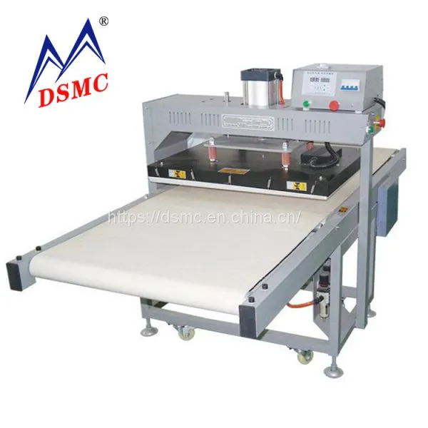 80*100cm Pneumatic Line Type Automatic Heat Press Transfer Machine