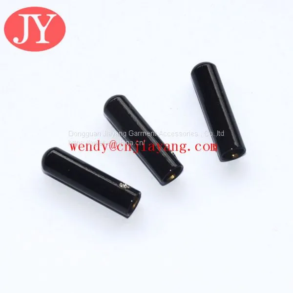 Matte Black Color Shoelace Aglets Head Cap photo-4