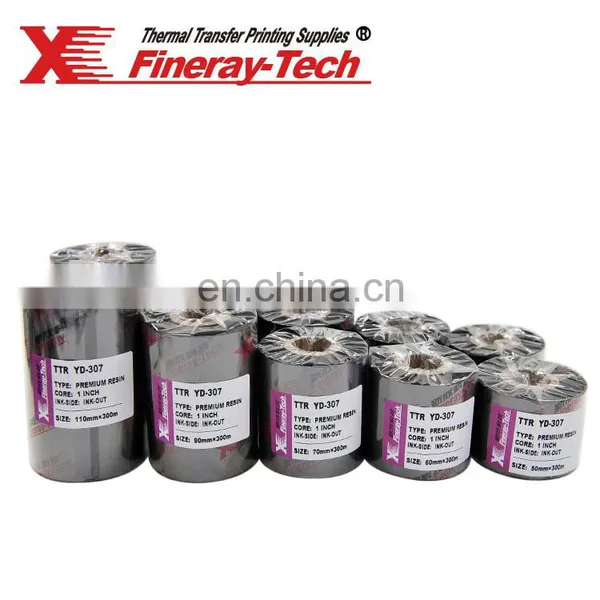 Label Printing Thermal Transfer Barcode Wax Resin Ribbon photo-5