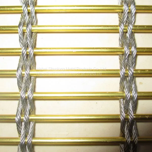 XY-M4327 Metal Mesh Screen for Stairs photo-2