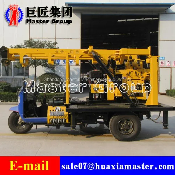 XYC-200A Tricycle-Mounted Hydraulic Rotary Drilling Rig photo-4