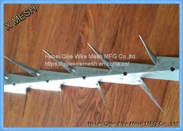Hot Dipped Galvanized and PVC Coated Black Medium Wall Spikes photo-2