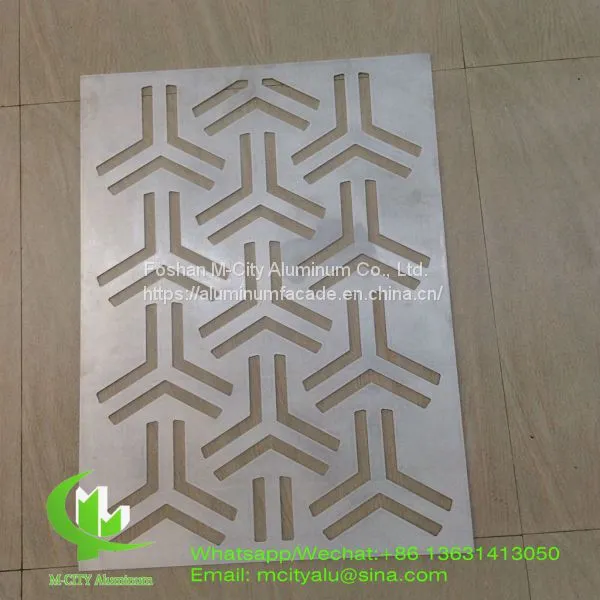 Powder Coated Architectural Aluminum Facade Sheet Aluminum Panels photo-2