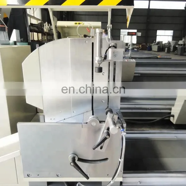 High Efficiency CNC Cutting Machine Aluminum Window Door Making Double Head Mitre Saw photo-5
