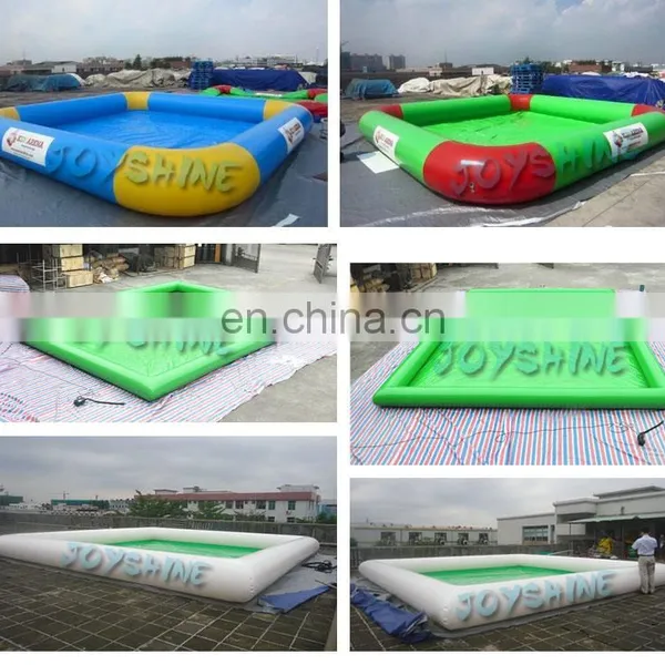 Human Size Water Roller Ball Pools Blow Up Orange Garden Inflatable Swimming Pool For Family photo-2
