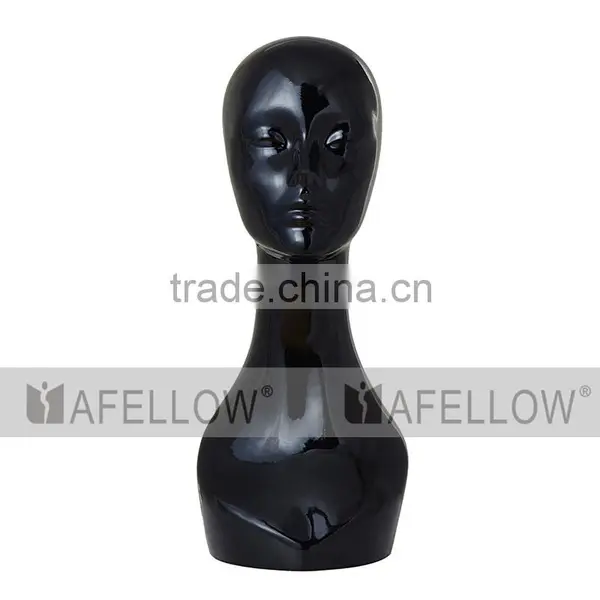 Red Head Model Abstract Adults Head Mannequin H1089/H1105 photo-3