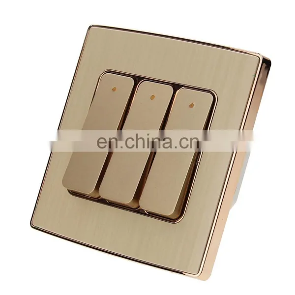 Electical 3-Way LED Light Switches Mechanical Touch Feeling Switches Smart APP Remote Control Switches photo-4