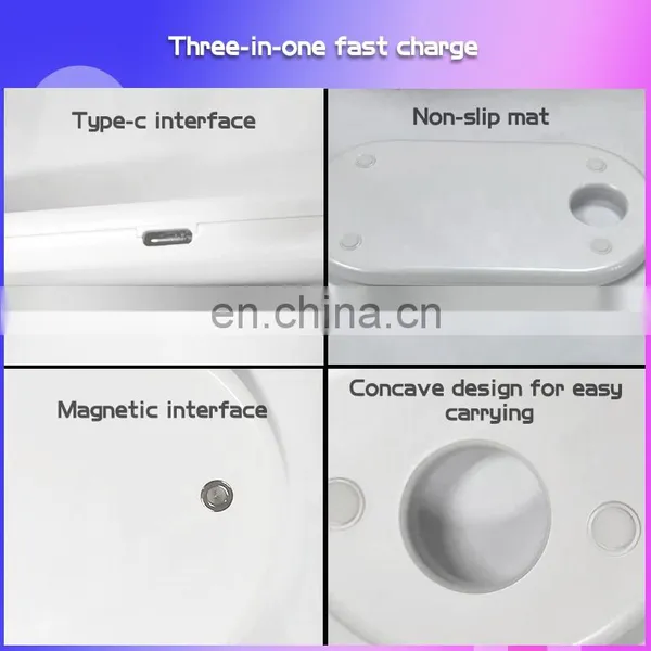Wireless Car Charger Magnetic Custom Original Watch Charging Mobile Phone Holder 3 in 1 Fantasy Universal Fast Charger Wireless photo-4