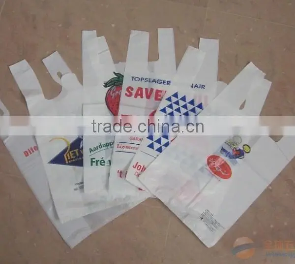 Customer Designer Plastic Bag for Super Market Shopping Packing photo-2