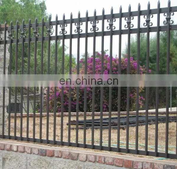 High Security Decorative Steel Palisade Fence From China Factory for Garden Boundary Resident photo-5