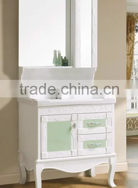 Floor Mounted PVC Cabinet With Legs photo-4