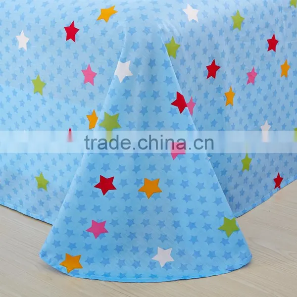 Home Textile Star and Moon Pattern Reactive Printed Quilt Cover Set Modern Kids Bedroom Sets photo-4