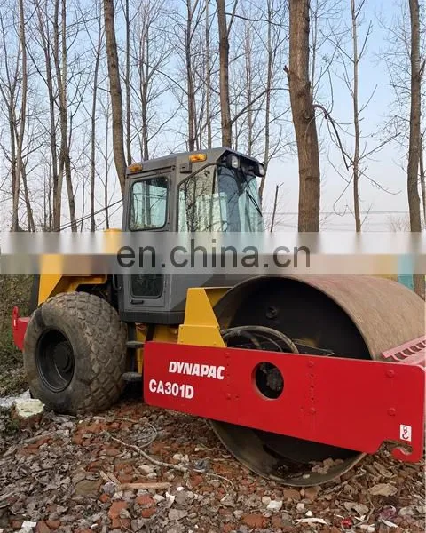 Dynapac Single Drum Compactor Machine , Used Dynapac Ca301 , Dynapac Roller for Sale photo-5