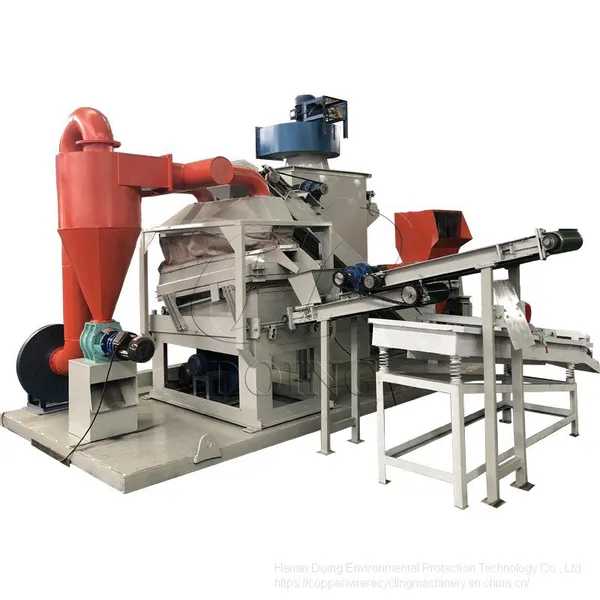 Copper Cable Wire Granulator Machine for Recycling Copper and Plastic From Waste Cable Wires photo-2