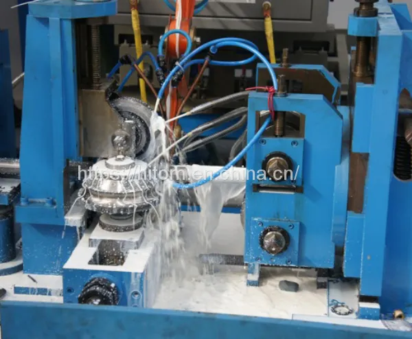 Black Tube Former Forming Machinery HF Square Pipe Forming Machine photo-4