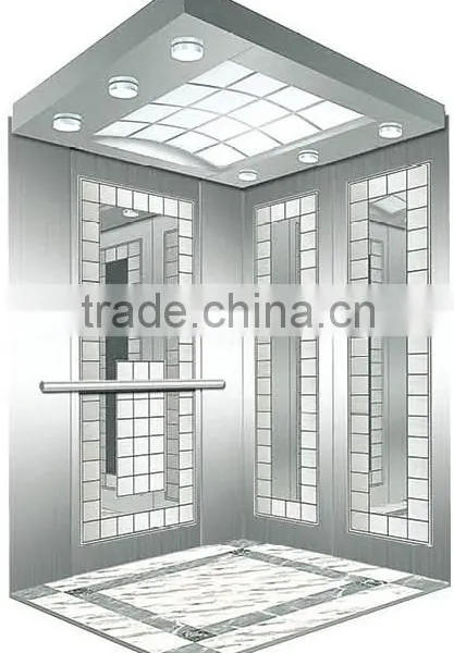 Passenger Elevator Lift Mirror Etched Sino-Germany Joint Venture Company photo-4