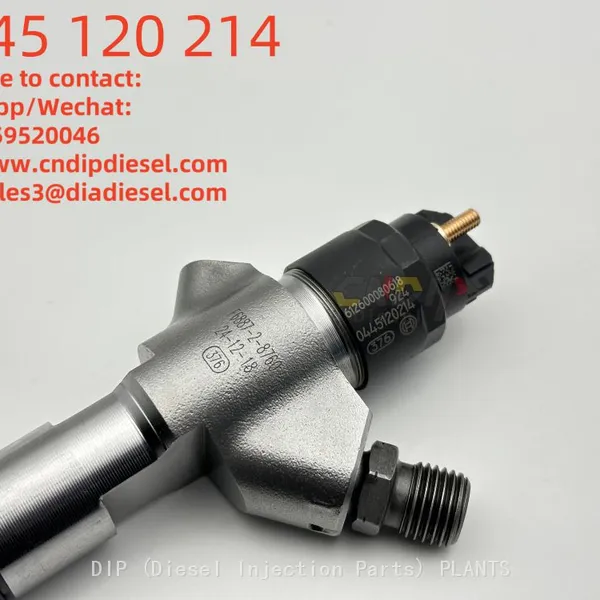 0 445 120 214 Common Rail Spare Parts Injector Genuine Original 0445120214 Bosch Engine System photo-2