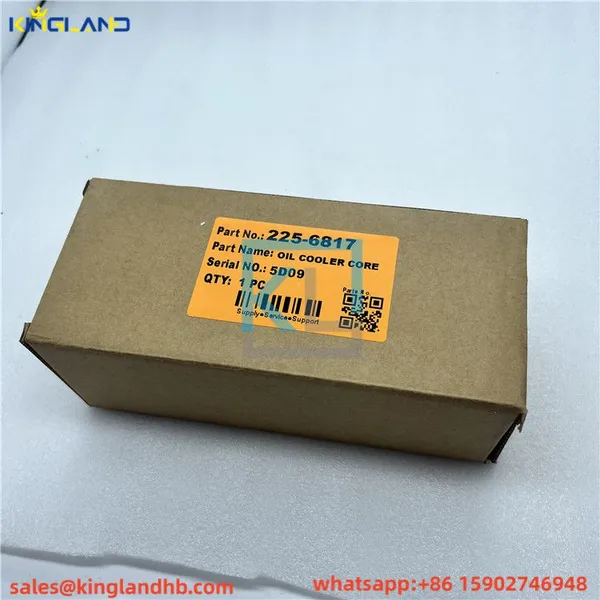 C4.4 Engine Oil Cooler Core 225-6817 2256817 For CAT photo-4