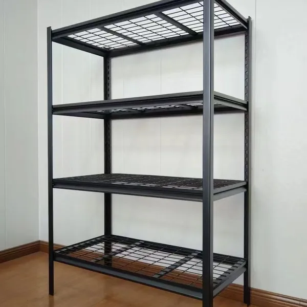 Adjustable Metal Boltless Rack Shelf Medium Duty Warehouse Storage Metal Racks for Showcases photo-3