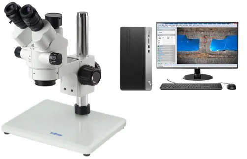 HST-JSZ7E Trinocular Continuous Zoom Stereomicroscope With Measurement Software photo-4