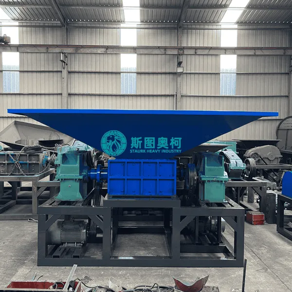 Hot Sell In Australia Tyre Shredder From Henan Staurk Machinery