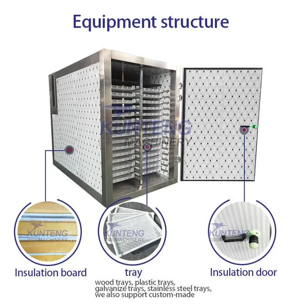 Heat Pump Grapes Dryer Food Dehidrator Machine Groundnuts Pistachio Nuts Drying Machine EPC photo-2