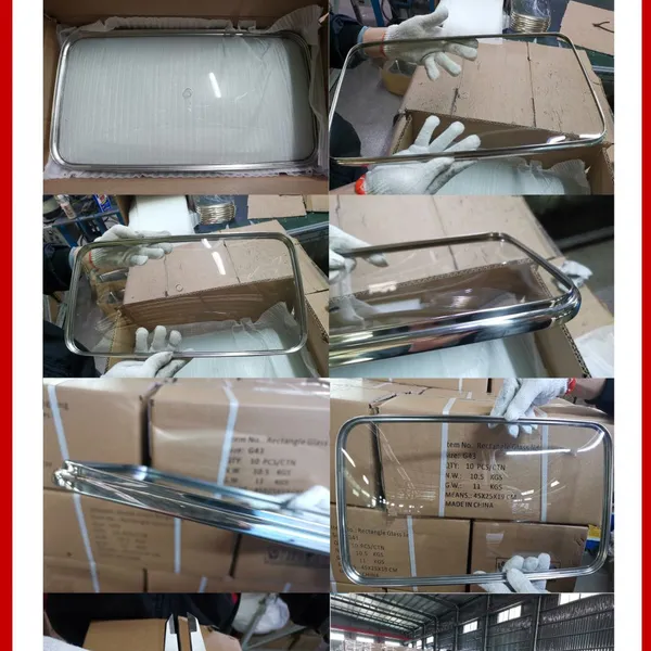 OEM Custom Rectangular Tempered Glass Lid for Chafing Dish Buffet Server Hotelware Food Warmer photo-2
