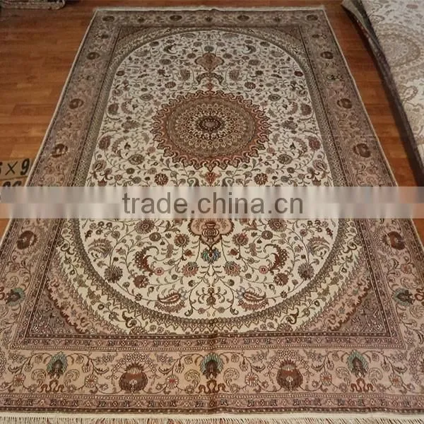 6X9ft Fashion Good Modern Design Flower Shape Cotton Floor Carpets photo-5