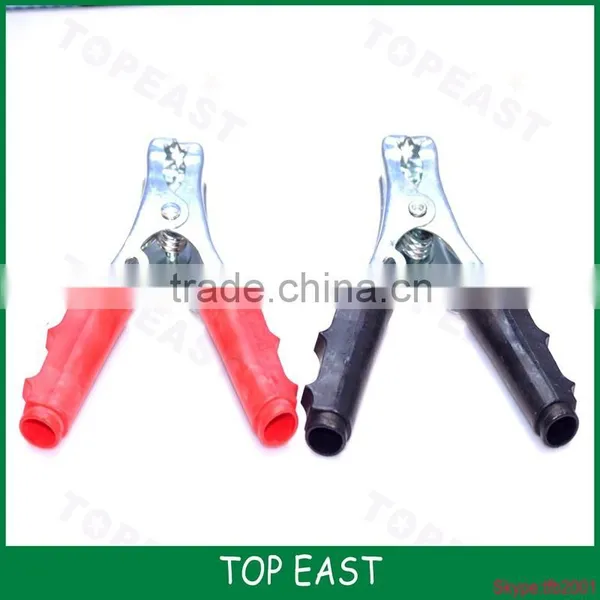 HIGH QULITY Battery Clamp With Terminal Ring RED BLACK COLOR photo-4