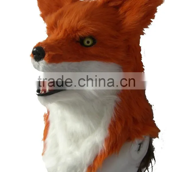 Head Rubber Latex Masks 2016 Fox Mask Simple Design Masquerade Halloween Animal Party Mask photo-4
