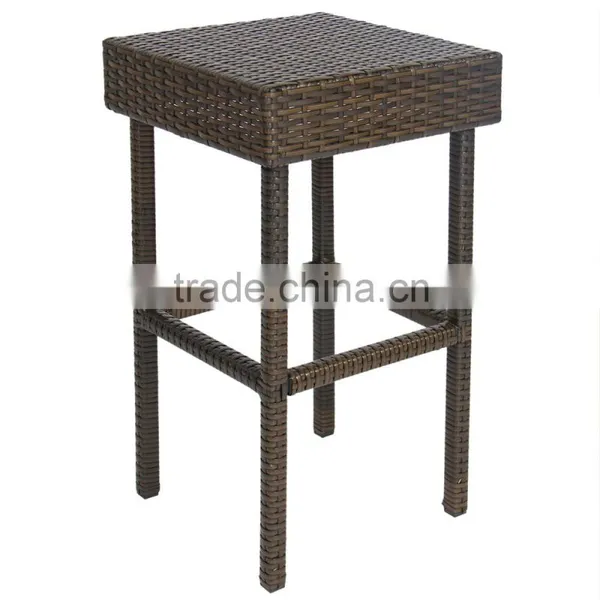 Patio Bar Space Saving Furniture Iron Rattan Chairs Outdoor Rattan Bamboo Chairs photo-6