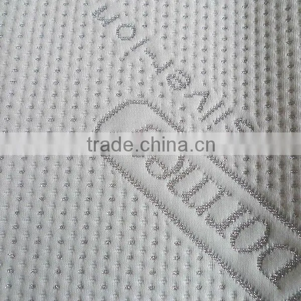 Silver Mattress Fabric