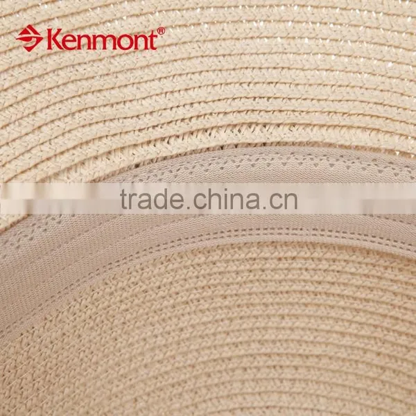 Most Popular Wide Brim Folding Straw With Silk Ribbon photo-5