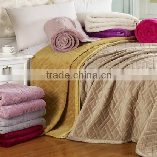 100% Polyester Fleece Blanket Made in China photo-2