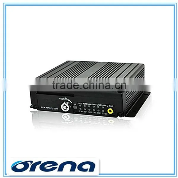 4 Channel Basic Hard-disk Mobile DVR for Vehicle Monitoring