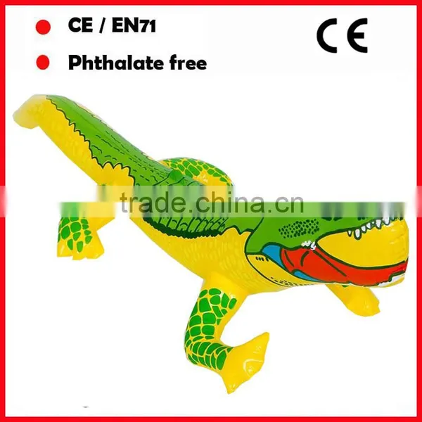 PVC toys inflatable crocodile for kids