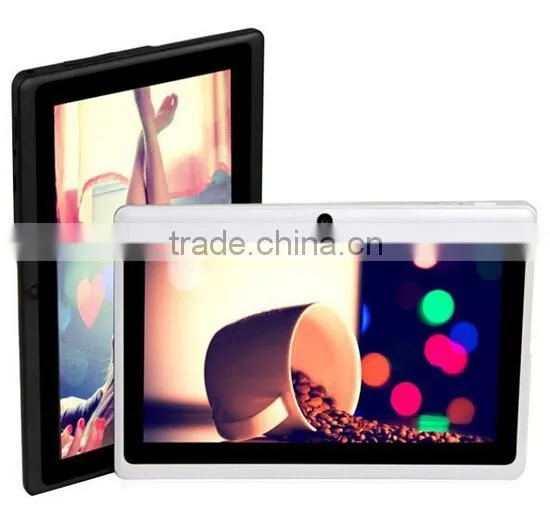Custom LOGO 7 Inch 1024*600 Allwinner A33 Dual Core Android 4.4 Capacitive Touch Screen Tablet Wifi Bluetooth Support Q8 Tablet photo-2