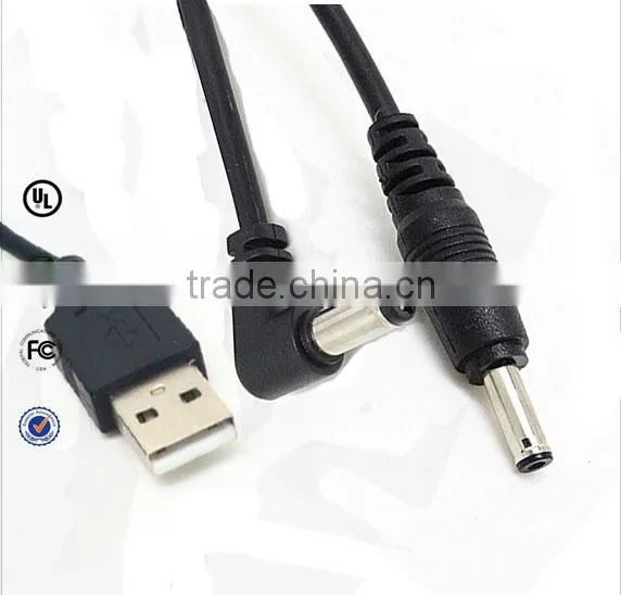 Whosale Custom USB 2.0 to 5.5 x 2.1mm/ 5.5 x 2.5mm dc Cable photo-2