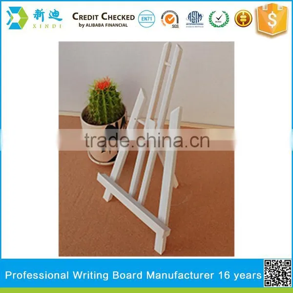 Lanxi Xindi Eco-friendly White Wooden Easel Quality Choice