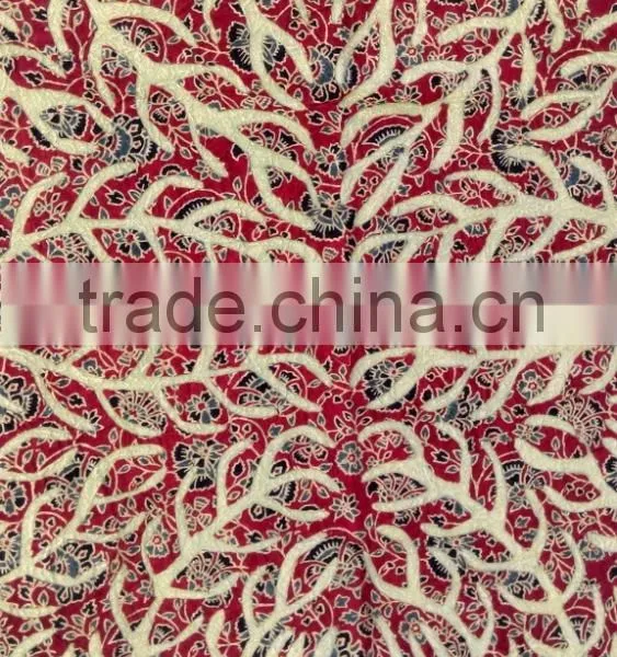 Beautiful Hand Block Printed Tree of Life Hand Embroidered Home Decoration Wall Hanging photo-3