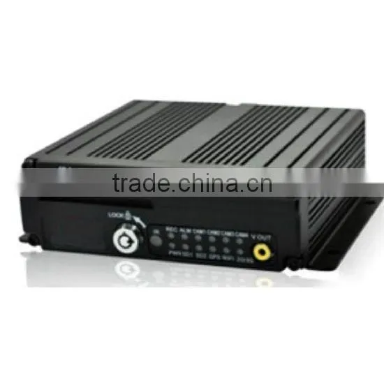 GWSECU H.264 Car Security System 4Ch Card 3g Wifi Gprs Gps Mobile Dvr