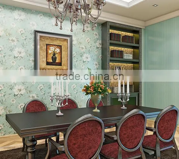 House Decoration Wallpaper Glitter Beautiful Flower for Home Wallpaper photo-4