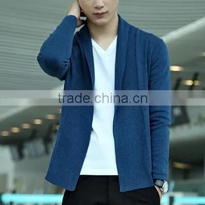 2015 Winter Wholesale Custom Sweaters Knit Cardigan for Sweater Designs for Men photo-2