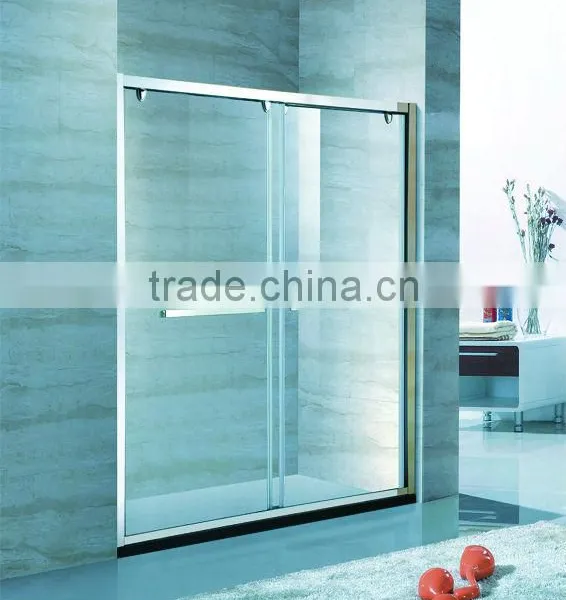 Magnetic Seal Tempered Glass Double Sliding Bathtub Shower Screens (KD5202) photo-6