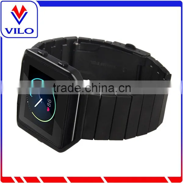 Stainless Steel Bracelet Strap Bands With Metal Frame Housing for Fitbit Blaze Smart Fitness Watch photo-4